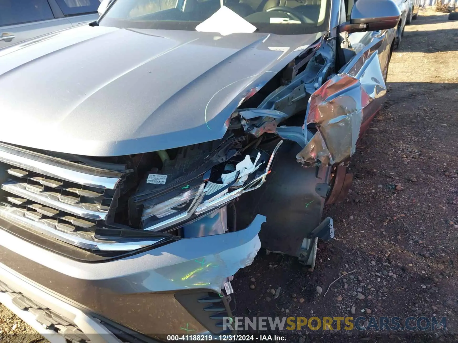 6 Photograph of a damaged car 1V2WR2CA6MC553626 VOLKSWAGEN ATLAS 2021