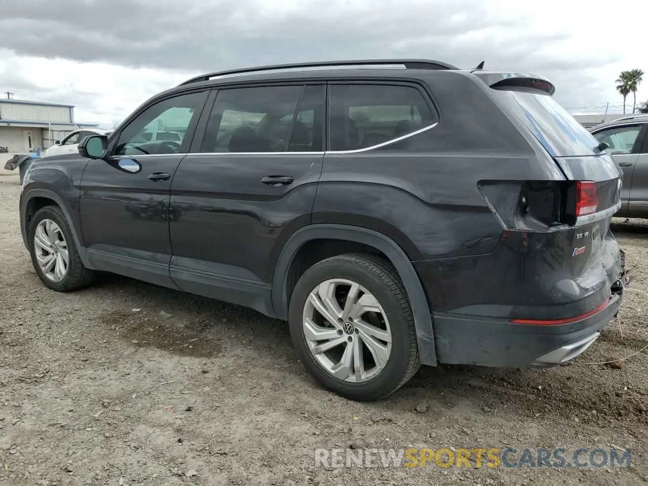 2 Photograph of a damaged car 1V2WR2CA8MC537427 VOLKSWAGEN ATLAS 2021
