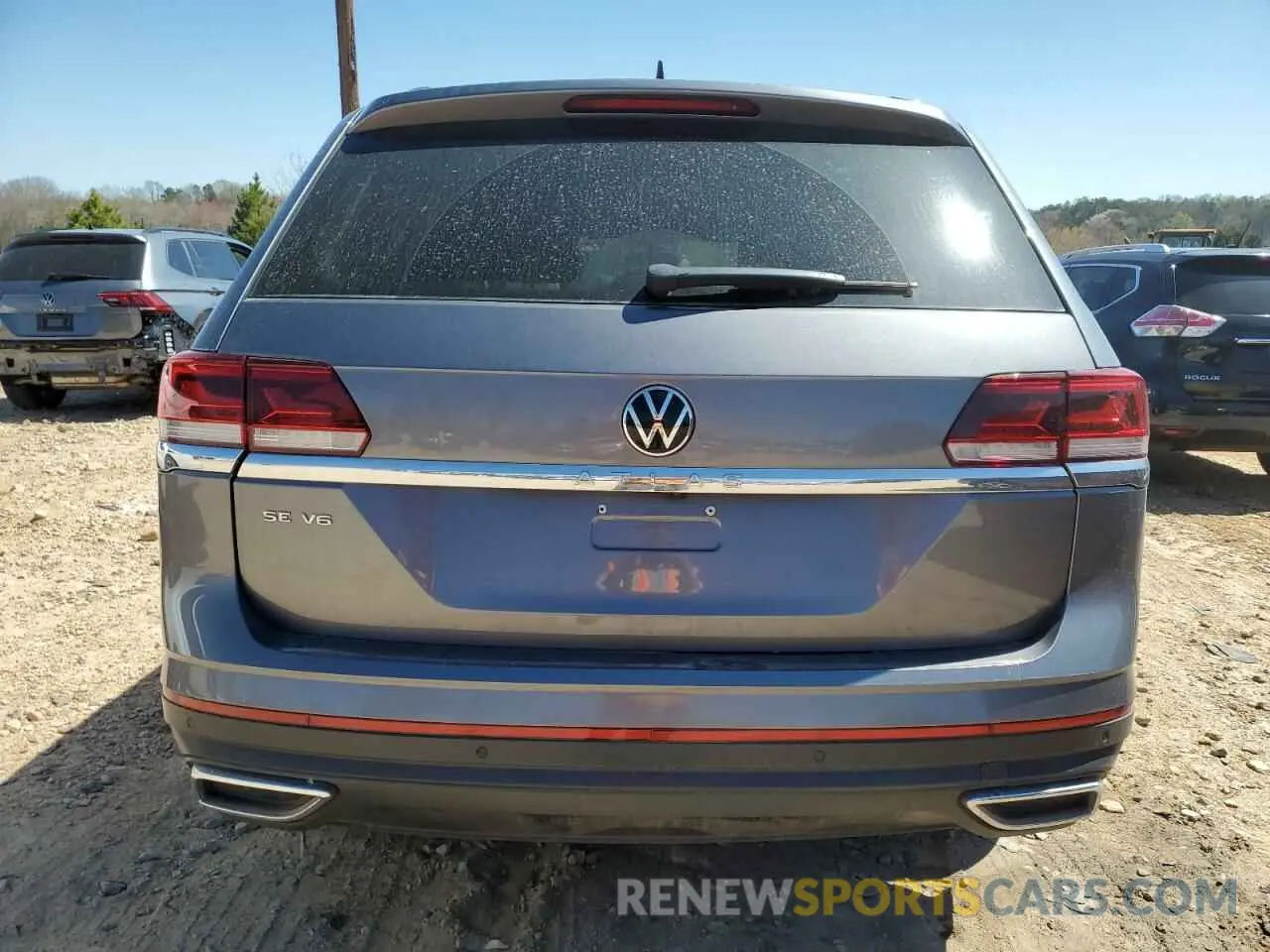 6 Photograph of a damaged car 1V2WR2CA8MC578236 VOLKSWAGEN ATLAS 2021