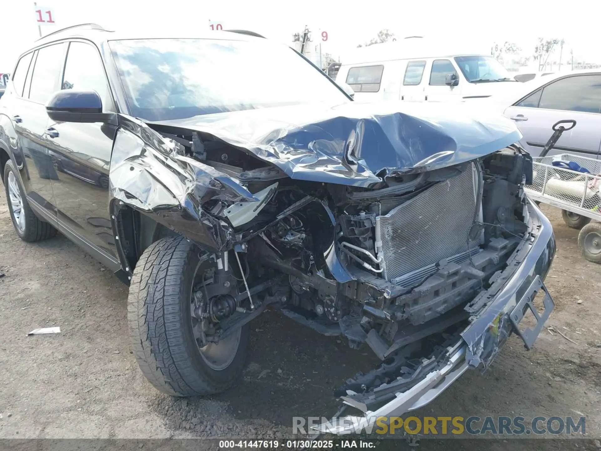 6 Photograph of a damaged car 1V2WR2CAXMC558294 VOLKSWAGEN ATLAS 2021