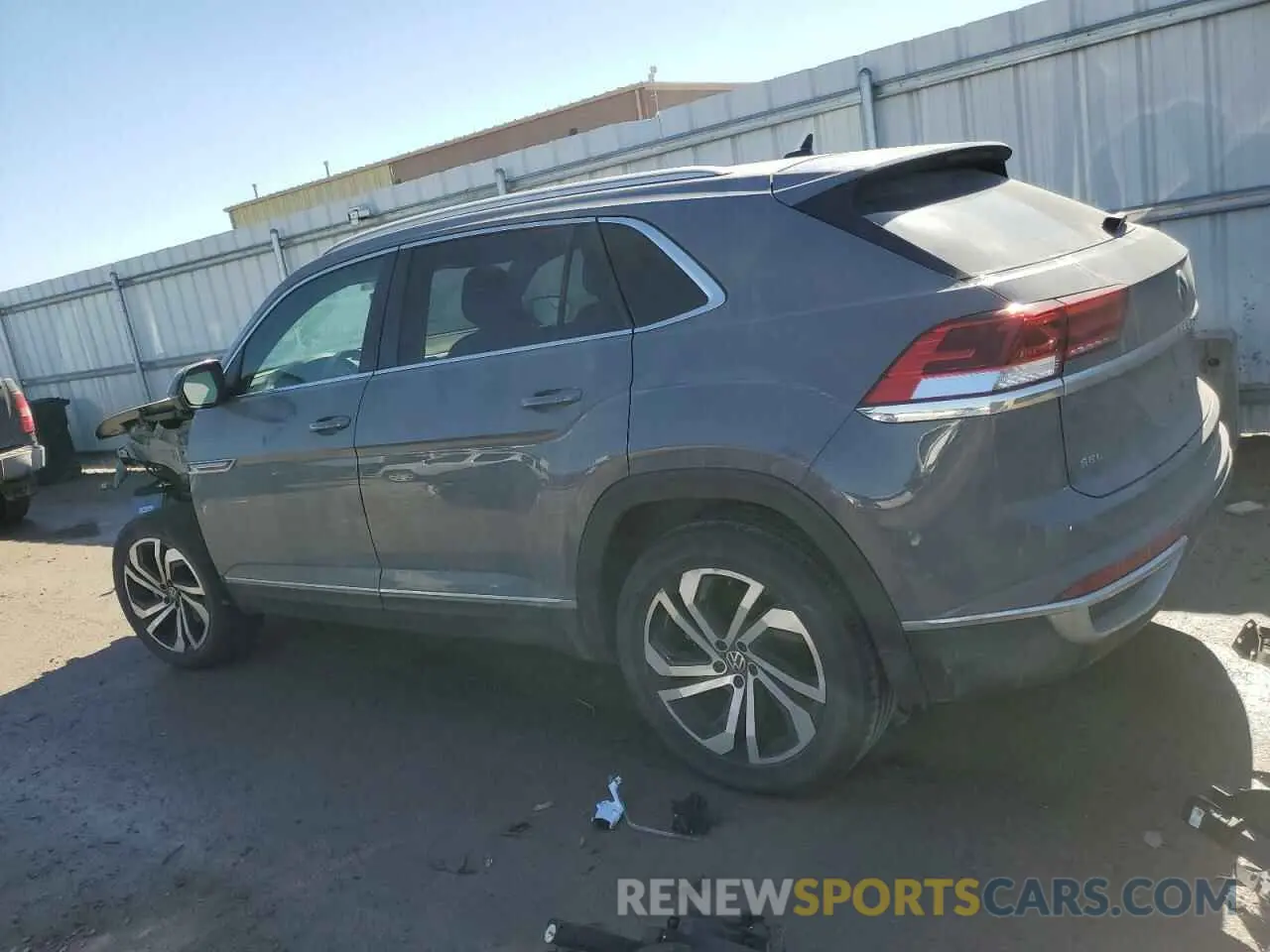 2 Photograph of a damaged car 1V2BC2CA9NC207880 VOLKSWAGEN ATLAS 2022
