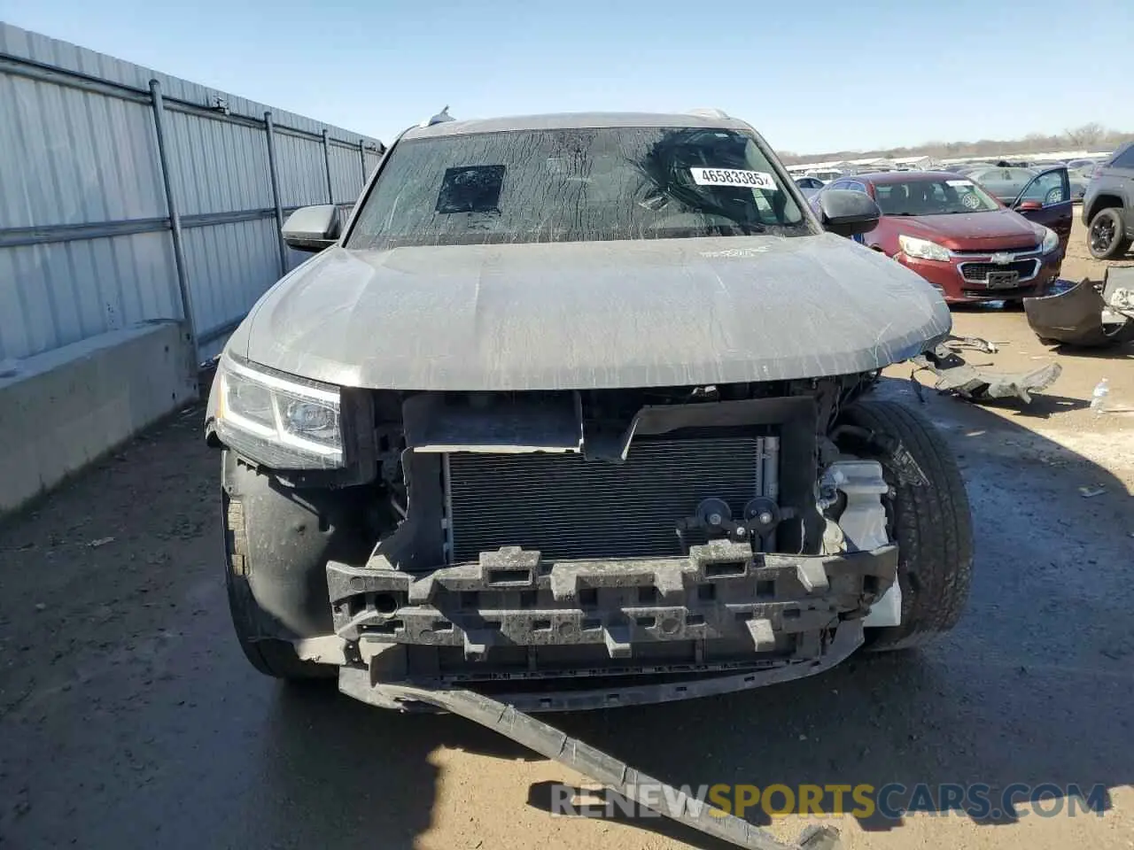 5 Photograph of a damaged car 1V2BC2CA9NC207880 VOLKSWAGEN ATLAS 2022