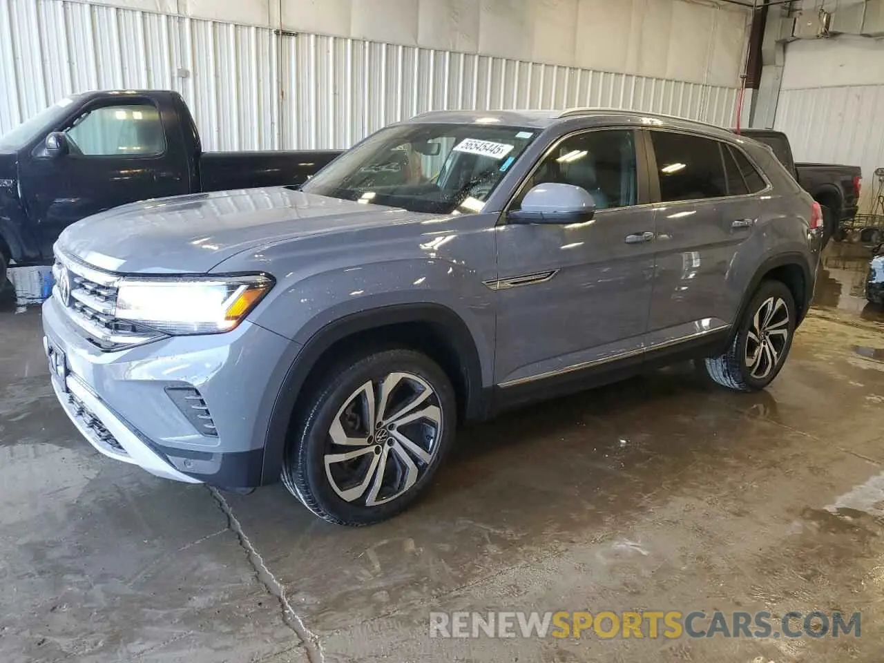 1 Photograph of a damaged car 1V2BE2CA5NC207126 VOLKSWAGEN ATLAS 2022