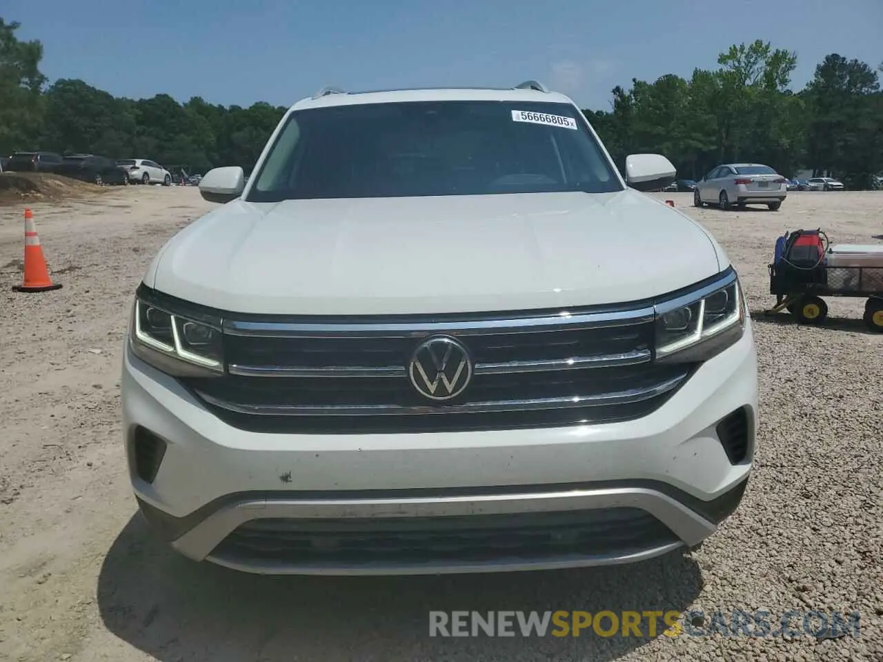 5 Photograph of a damaged car 1V2BR2CA2NC500888 VOLKSWAGEN ATLAS 2022
