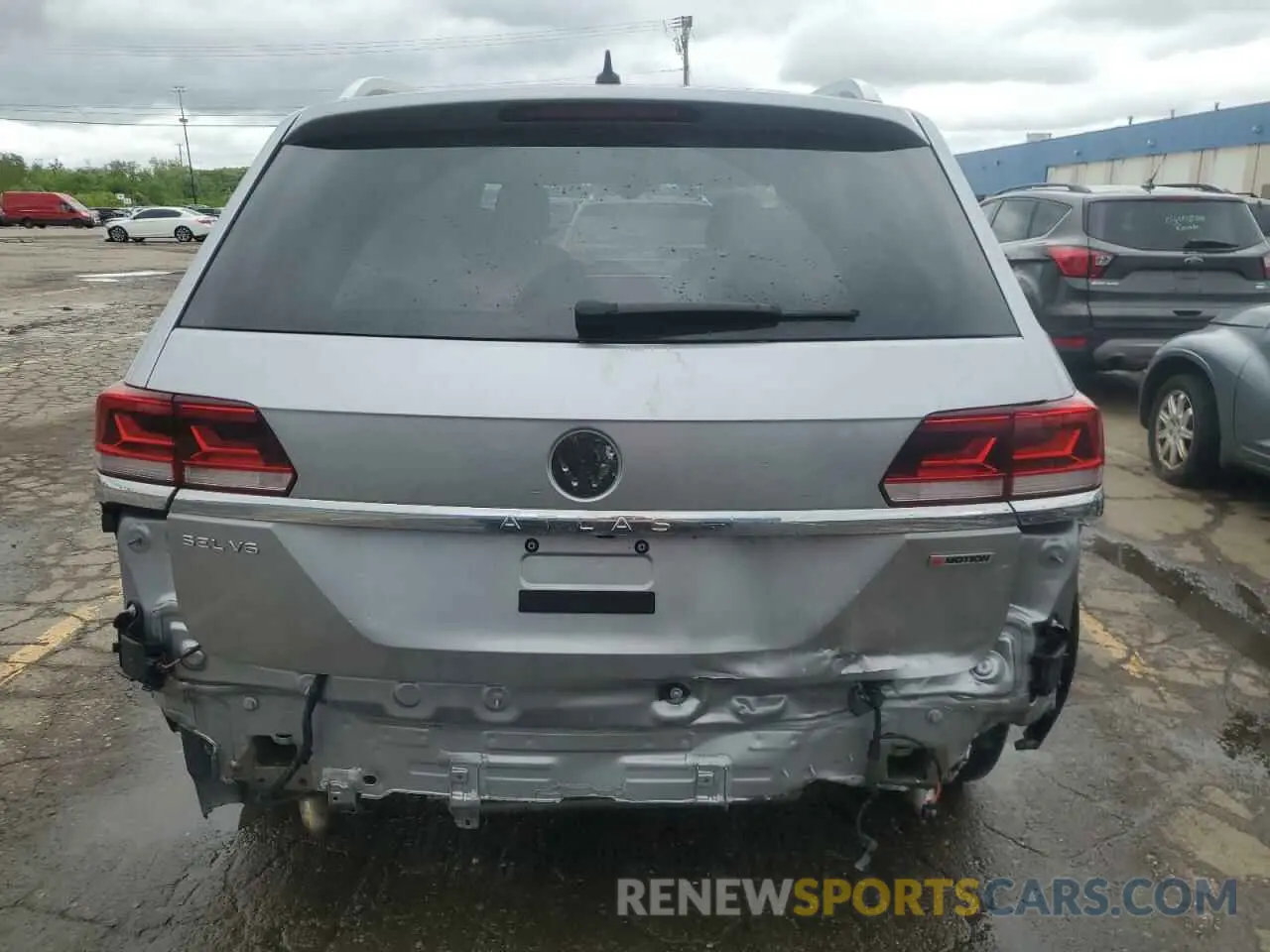 6 Photograph of a damaged car 1V2BR2CA8NC534303 VOLKSWAGEN ATLAS 2022