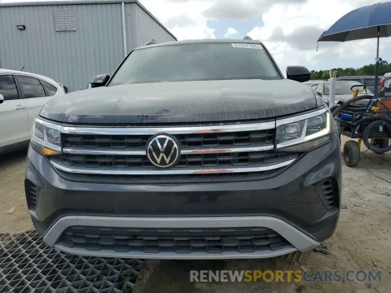 5 Photograph of a damaged car 1V2DP2CA2NC554450 VOLKSWAGEN ATLAS 2022