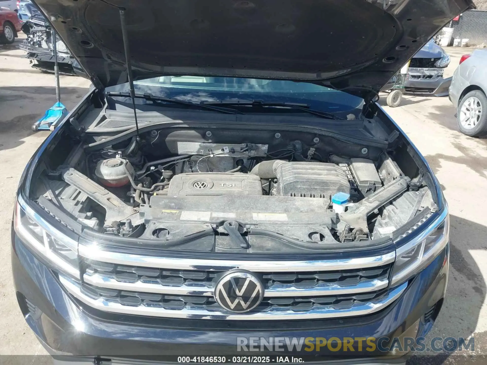 10 Photograph of a damaged car 1V2DP2CA5NC509020 VOLKSWAGEN ATLAS 2022