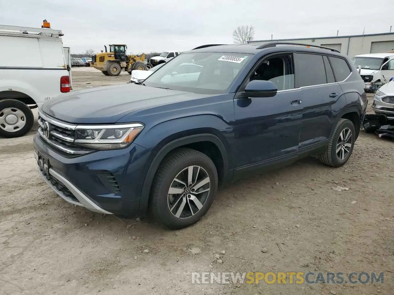 1 Photograph of a damaged car 1V2DP2CA7NC510072 VOLKSWAGEN ATLAS 2022