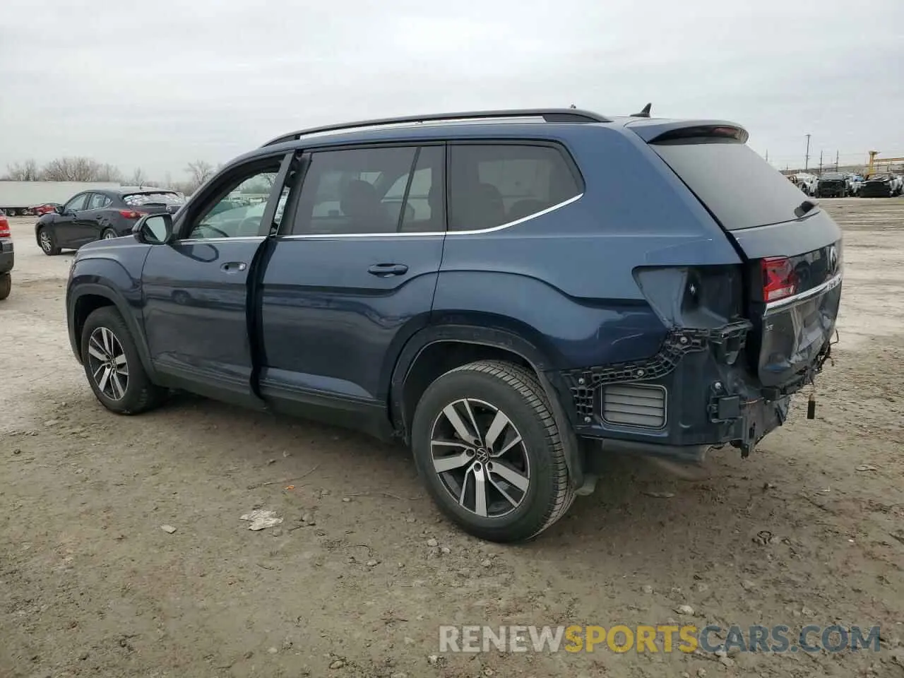 2 Photograph of a damaged car 1V2DP2CA7NC510072 VOLKSWAGEN ATLAS 2022