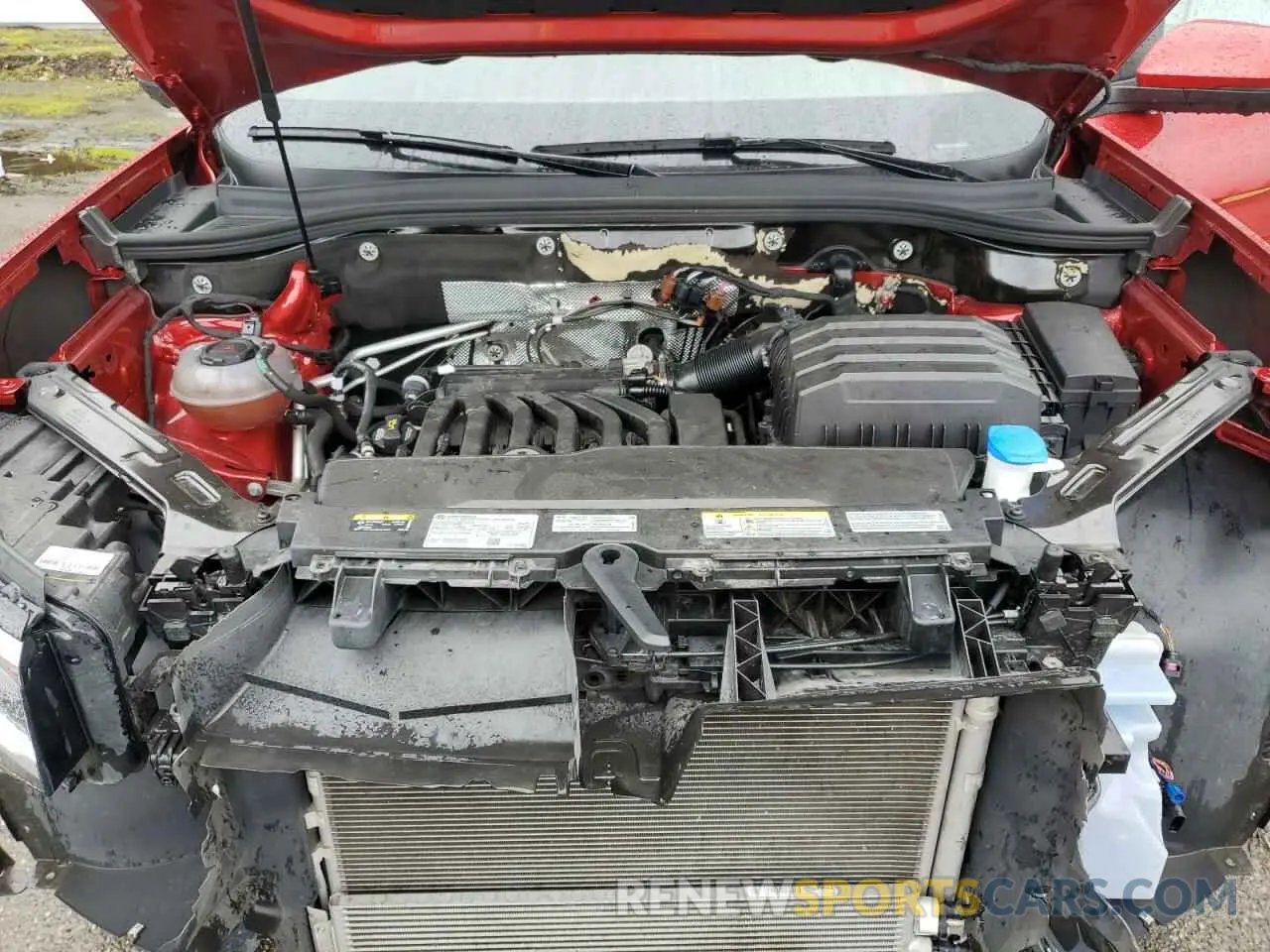 14 Photograph of a damaged car 1V2FE2CA6NC221165 VOLKSWAGEN ATLAS 2022