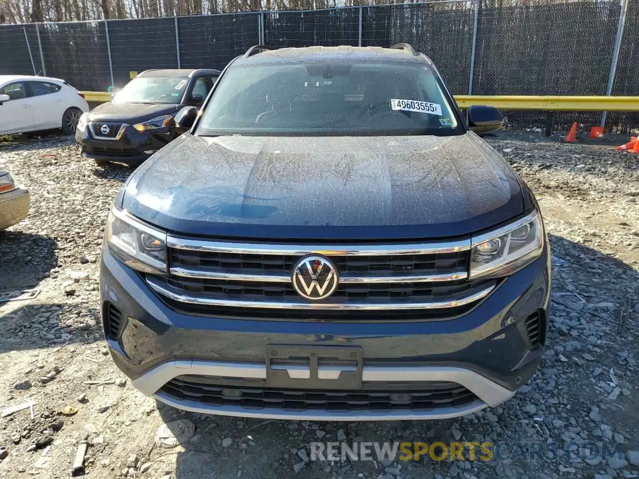 5 Photograph of a damaged car 1V2HR2CA3NC550631 VOLKSWAGEN ATLAS 2022