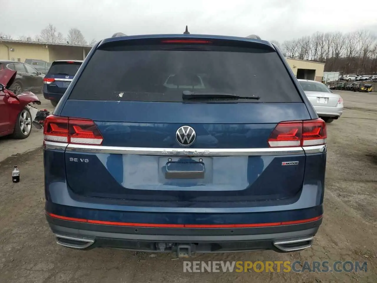 6 Photograph of a damaged car 1V2HR2CA3NC559894 VOLKSWAGEN ATLAS 2022