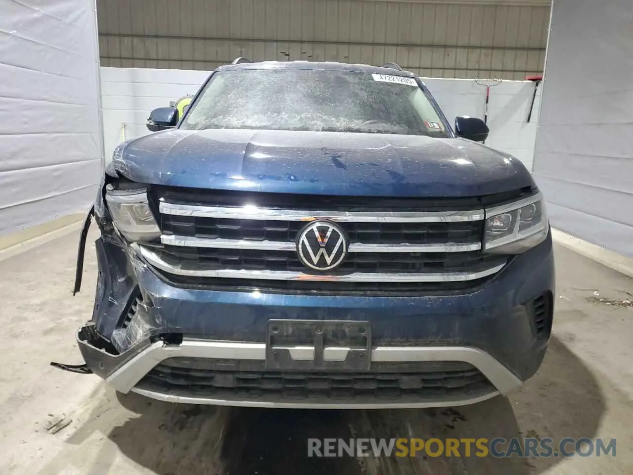 5 Photograph of a damaged car 1V2HR2CA7NC537753 VOLKSWAGEN ATLAS 2022