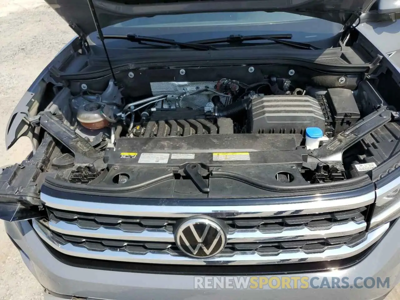 12 Photograph of a damaged car 1V2JE2CA6NC222956 VOLKSWAGEN ATLAS 2022
