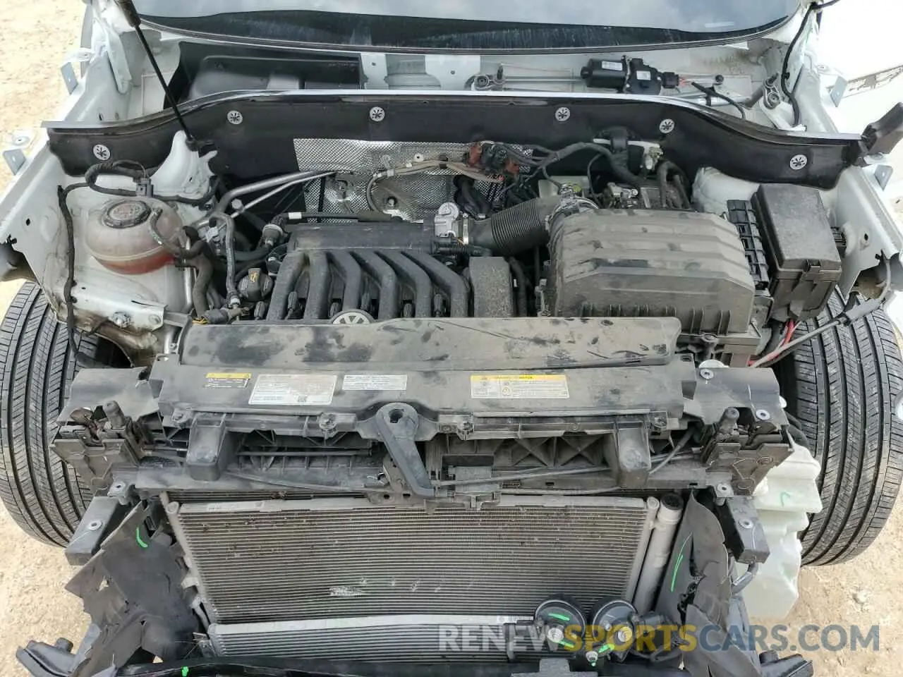 11 Photograph of a damaged car 1V2JE2CA6NC223234 VOLKSWAGEN ATLAS 2022