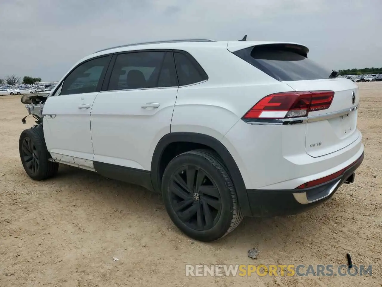 2 Photograph of a damaged car 1V2JE2CA6NC223234 VOLKSWAGEN ATLAS 2022