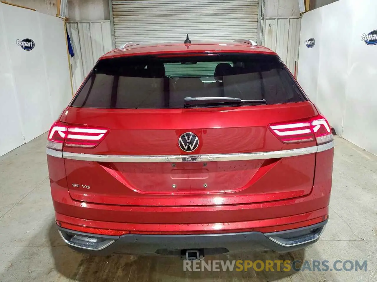 6 Photograph of a damaged car 1V2JE2CA6NC225324 VOLKSWAGEN ATLAS 2022