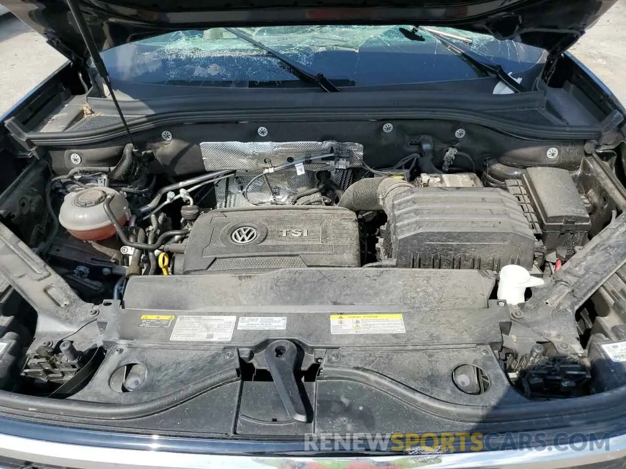 11 Photograph of a damaged car 1V2JP2CA5NC545521 VOLKSWAGEN ATLAS 2022