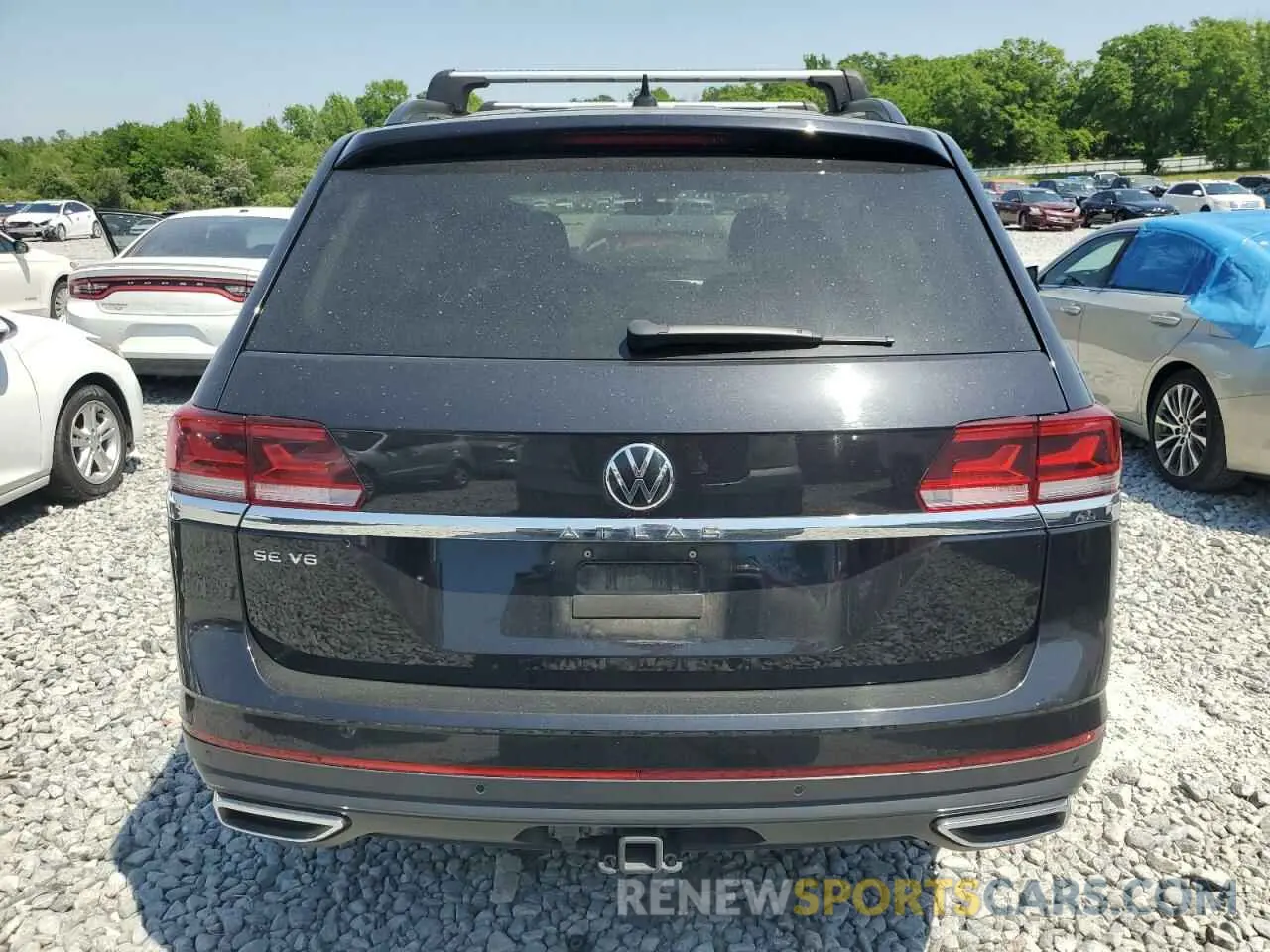 6 Photograph of a damaged car 1V2JR2CA0NC546229 VOLKSWAGEN ATLAS 2022