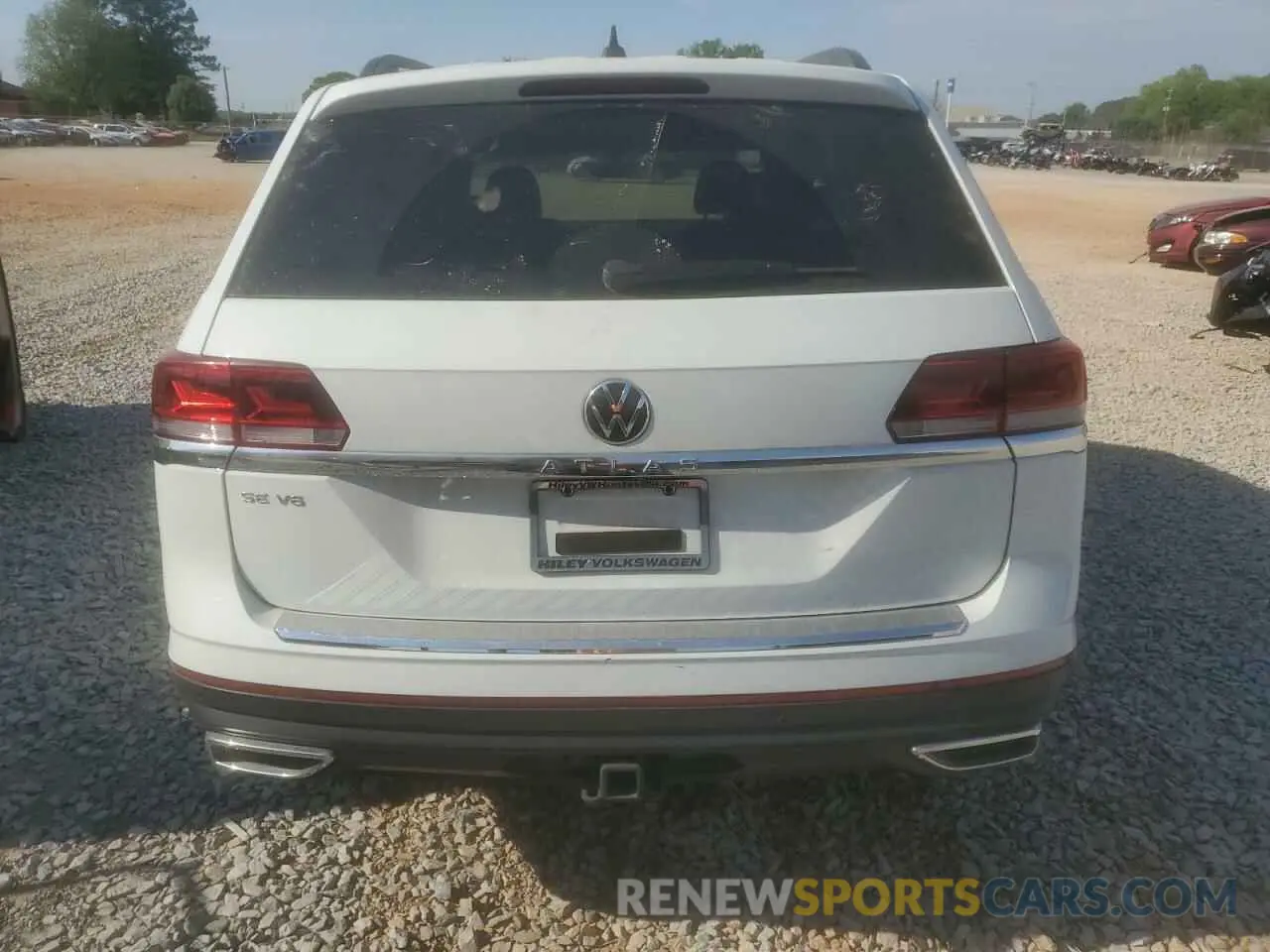 6 Photograph of a damaged car 1V2JR2CA1NC564058 VOLKSWAGEN ATLAS 2022