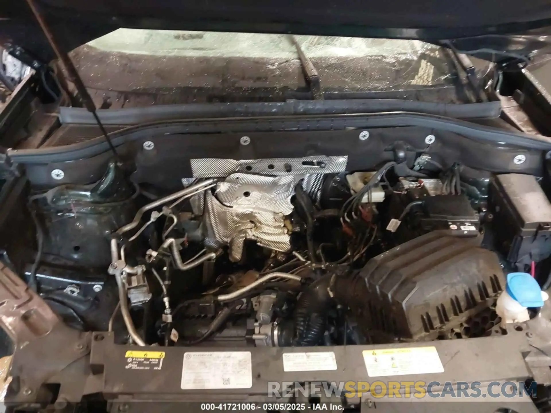 10 Photograph of a damaged car 1V2JR2CA3NC512947 VOLKSWAGEN ATLAS 2022
