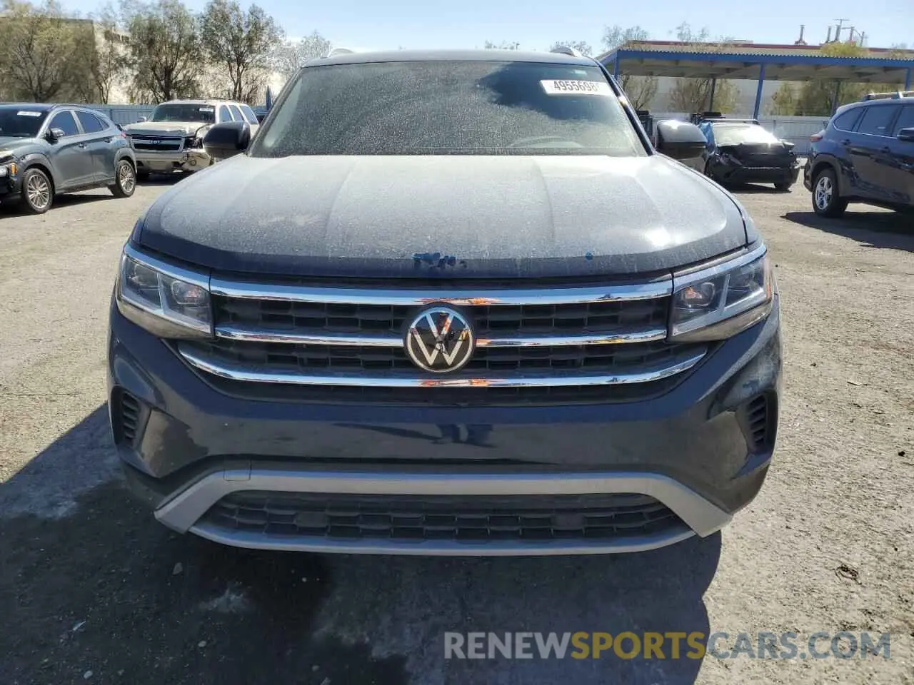5 Photograph of a damaged car 1V2KE2CA7NC226549 VOLKSWAGEN ATLAS 2022