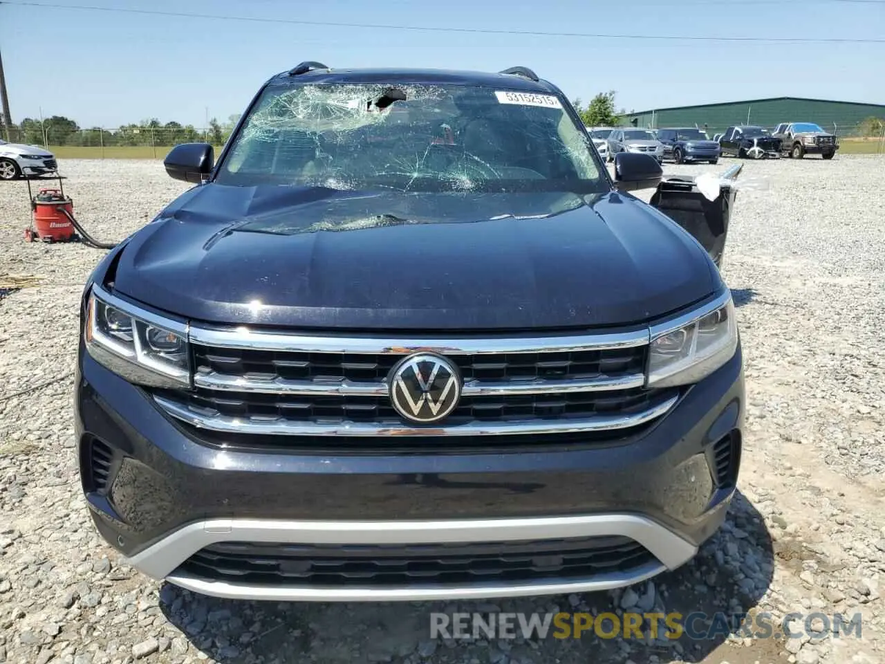 5 Photograph of a damaged car 1V2KP2CA1NC508230 VOLKSWAGEN ATLAS 2022