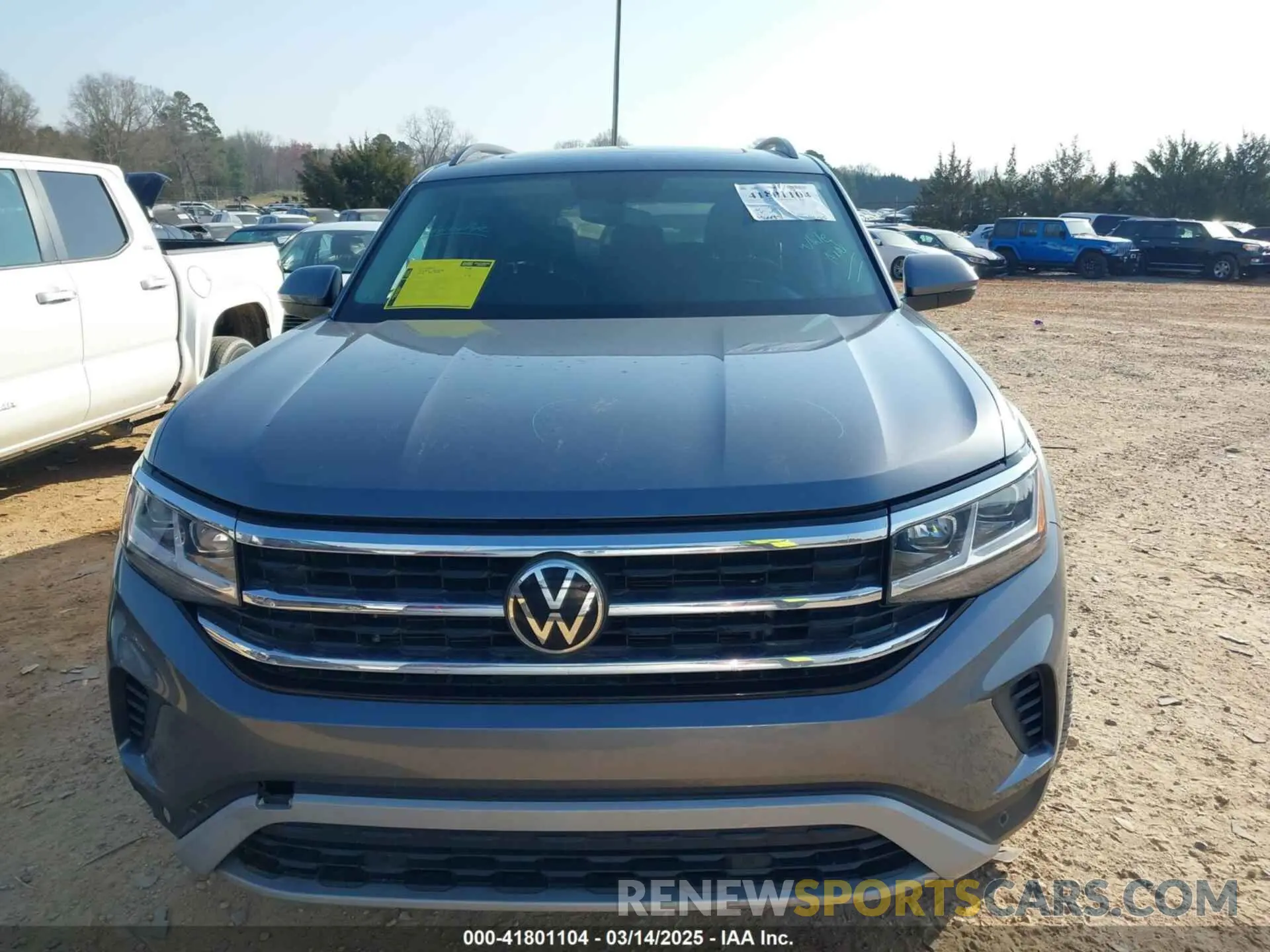 12 Photograph of a damaged car 1V2KR2CA1NC507850 VOLKSWAGEN ATLAS 2022