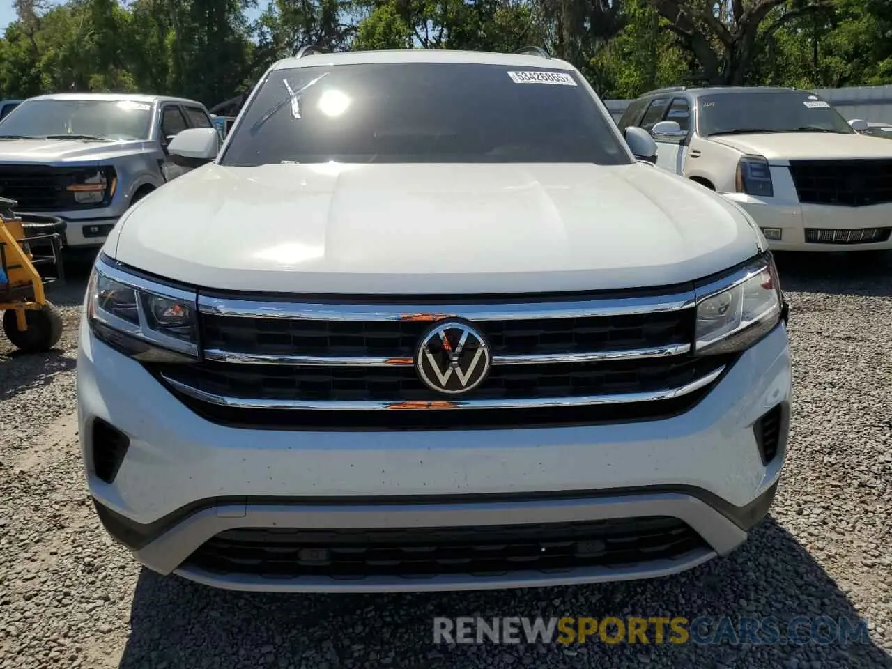 5 Photograph of a damaged car 1V2KR2CA2NC553123 VOLKSWAGEN ATLAS 2022