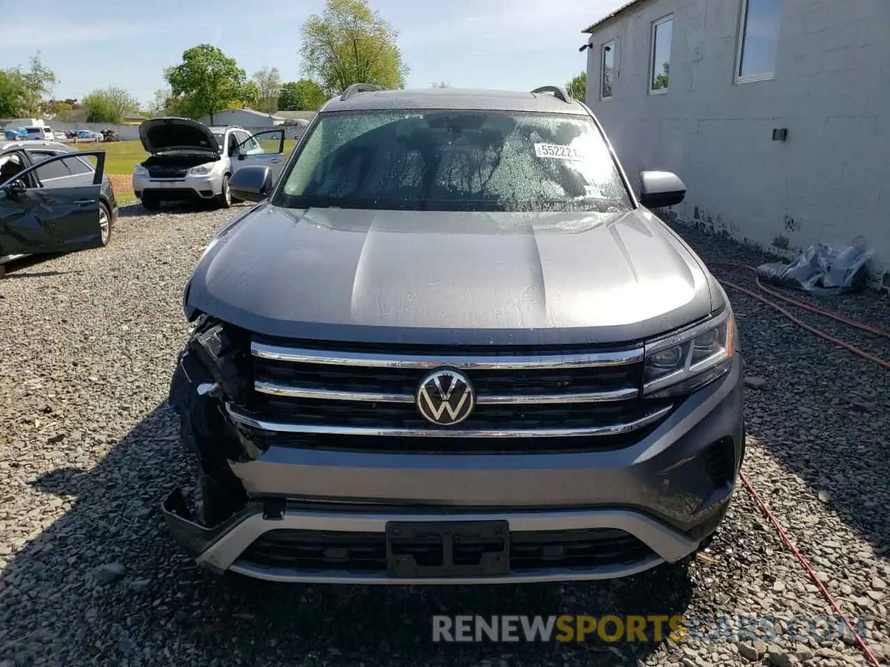 5 Photograph of a damaged car 1V2KR2CA3NC519675 VOLKSWAGEN ATLAS 2022