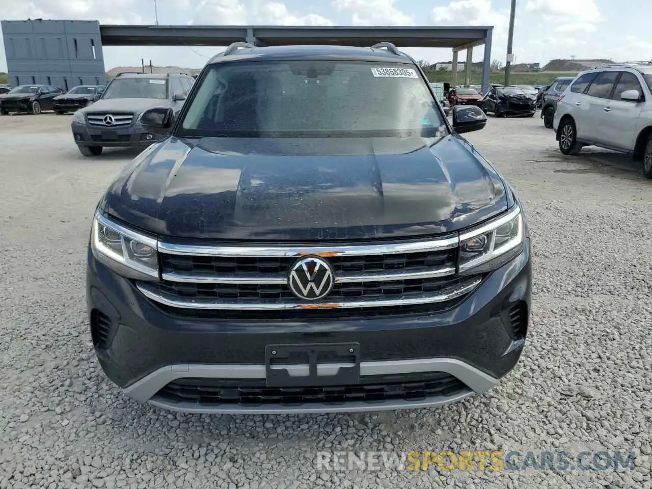 5 Photograph of a damaged car 1V2KR2CA3NC539926 VOLKSWAGEN ATLAS 2022