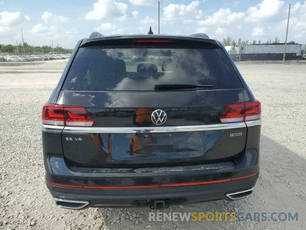6 Photograph of a damaged car 1V2KR2CA3NC539926 VOLKSWAGEN ATLAS 2022