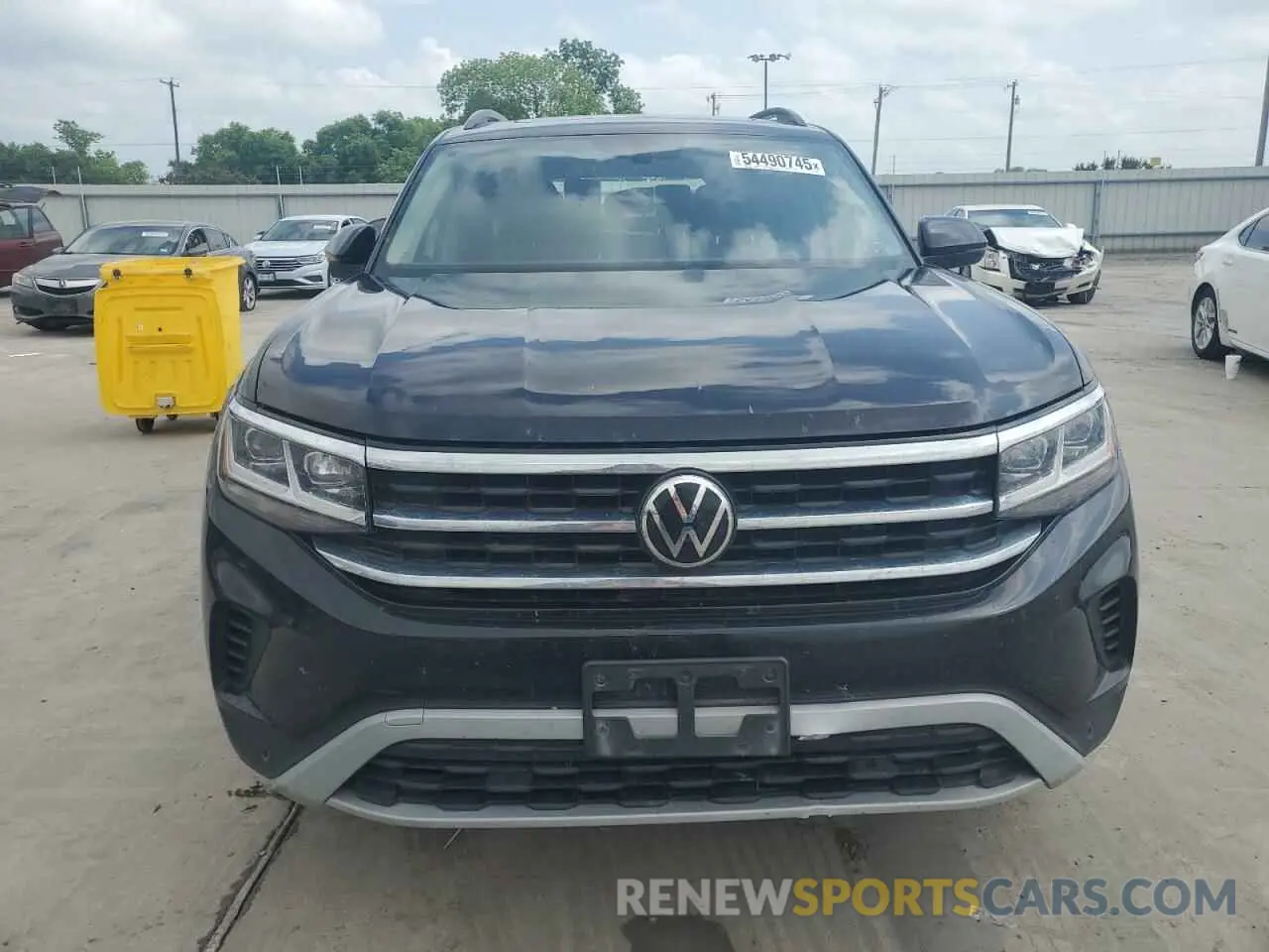 5 Photograph of a damaged car 1V2KR2CA8NC558035 VOLKSWAGEN ATLAS 2022