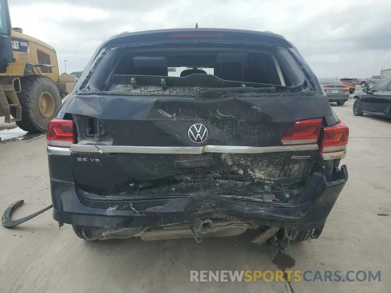 6 Photograph of a damaged car 1V2KR2CA8NC558035 VOLKSWAGEN ATLAS 2022