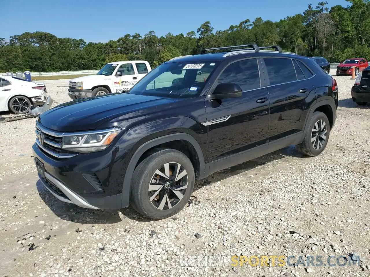 1 Photograph of a damaged car 1V2LC2CA2NC210351 VOLKSWAGEN ATLAS 2022