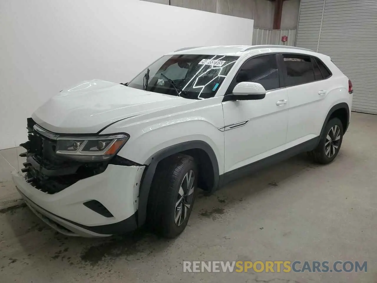1 Photograph of a damaged car 1V2LC2CAXNC227494 VOLKSWAGEN ATLAS 2022