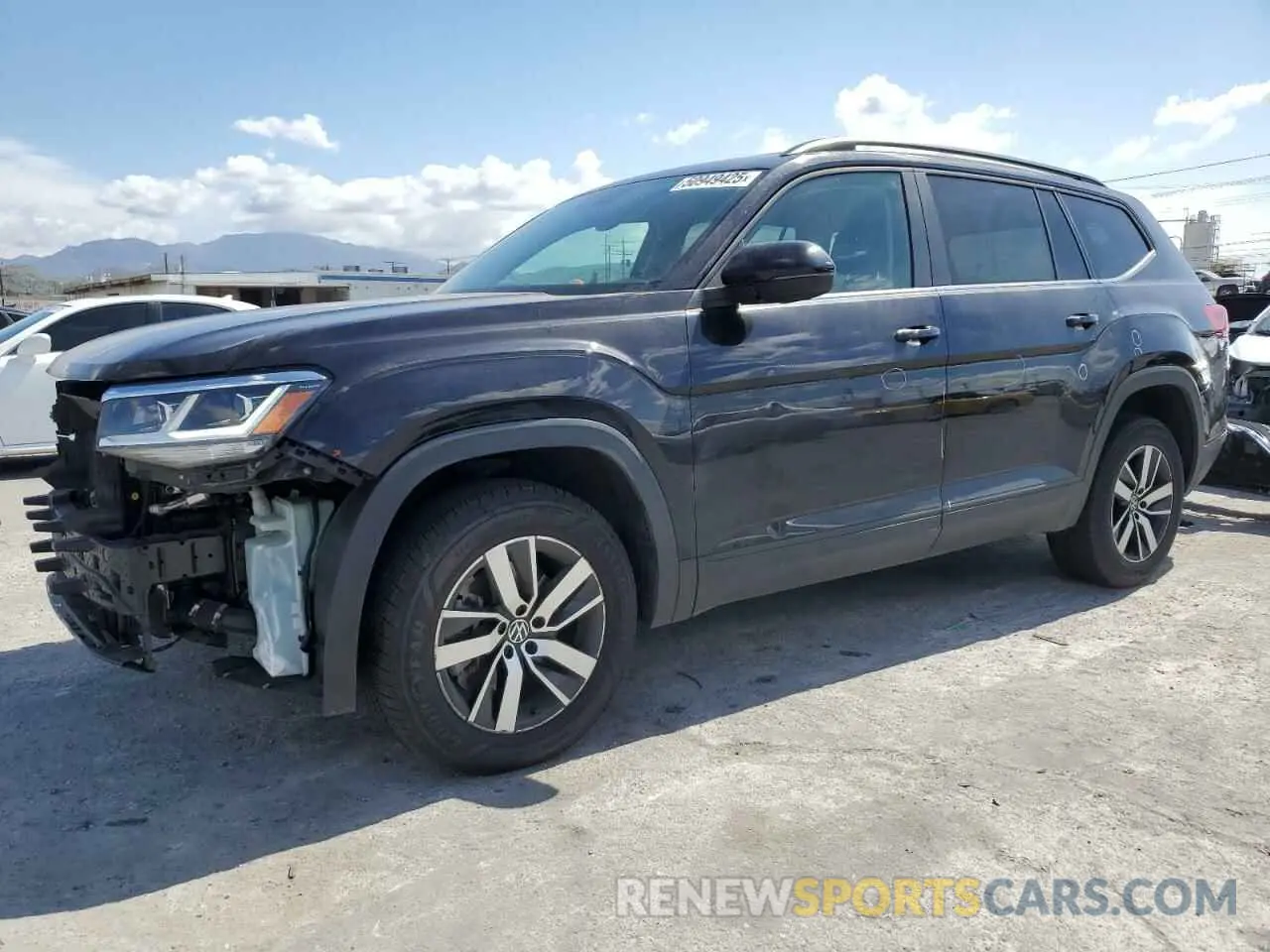 1 Photograph of a damaged car 1V2LP2CA3NC512168 VOLKSWAGEN ATLAS 2022