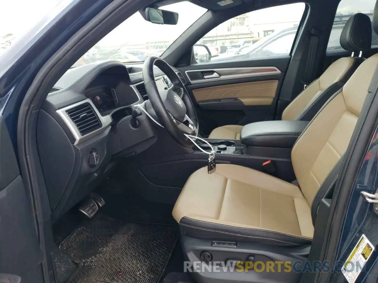 7 Photograph of a damaged car 1V2SE2CAXNC217098 VOLKSWAGEN ATLAS 2022