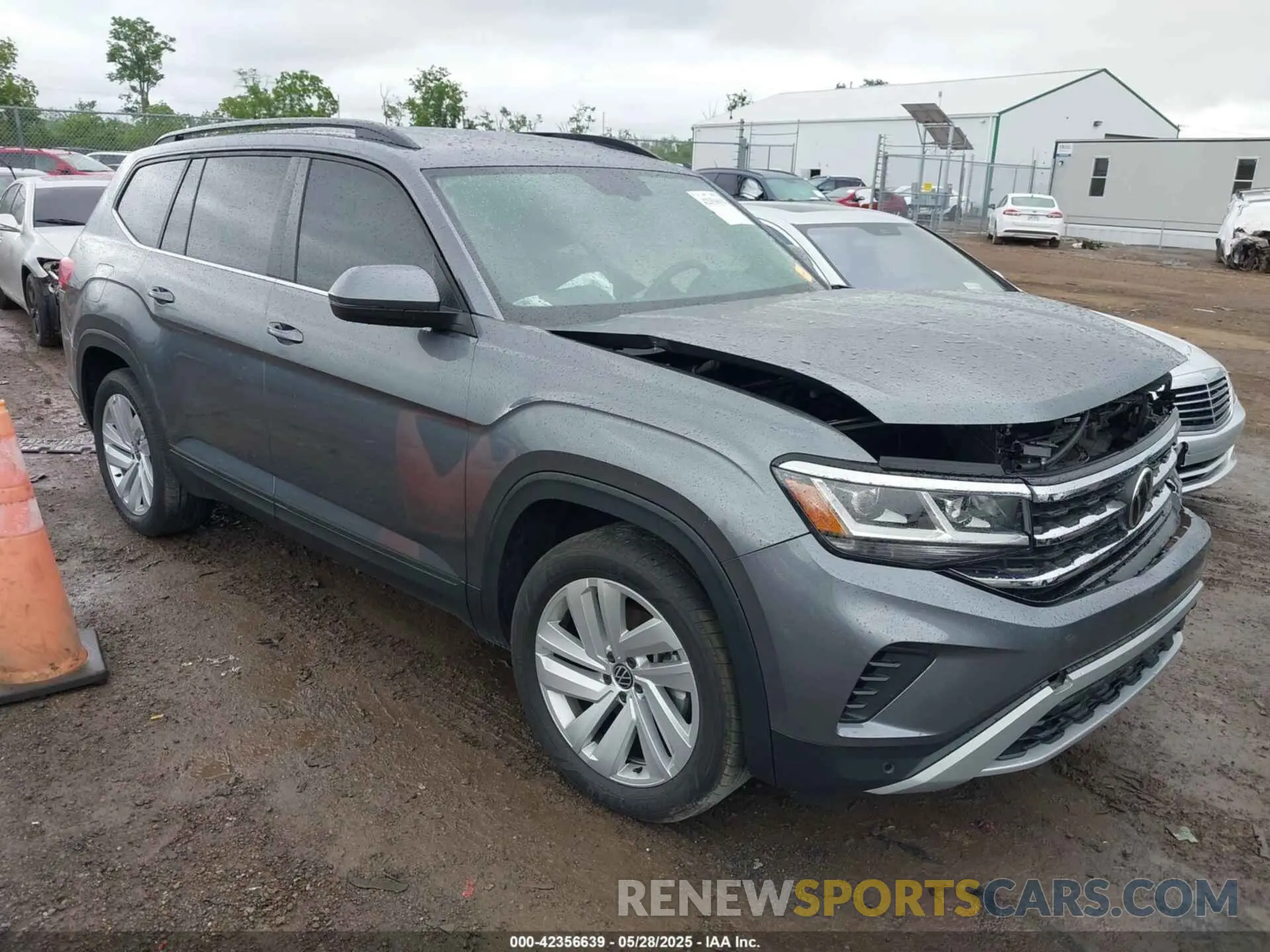 1 Photograph of a damaged car 1V2WP2CA7NC500151 VOLKSWAGEN ATLAS 2022