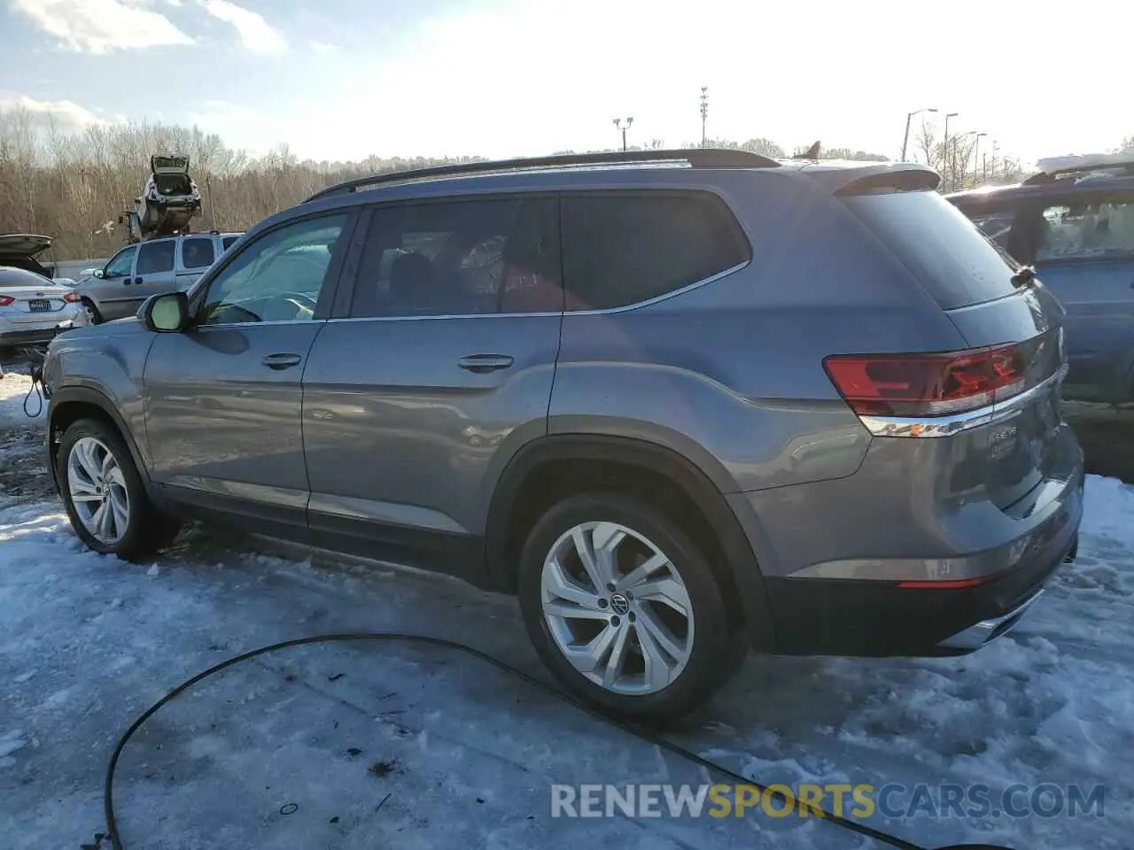 2 Photograph of a damaged car 1V2WR2CA8NC543441 VOLKSWAGEN ATLAS 2022
