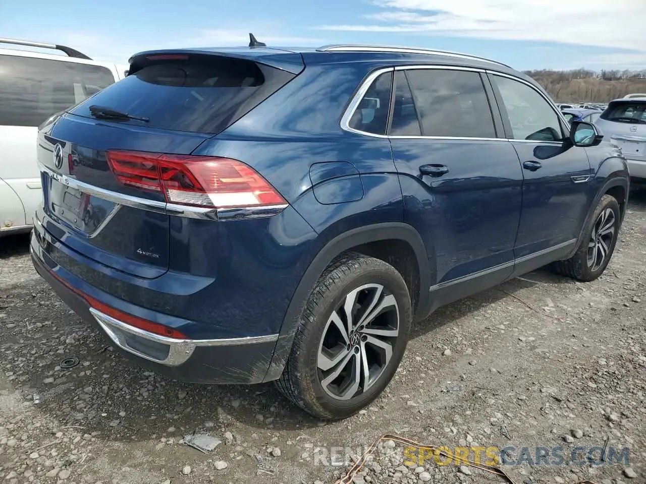 3 Photograph of a damaged car 1V2BC2CA5PC212416 VOLKSWAGEN ATLAS 2023
