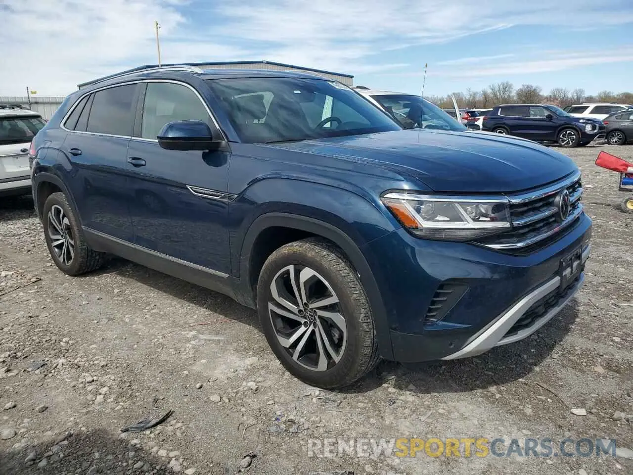 4 Photograph of a damaged car 1V2BC2CA5PC212416 VOLKSWAGEN ATLAS 2023