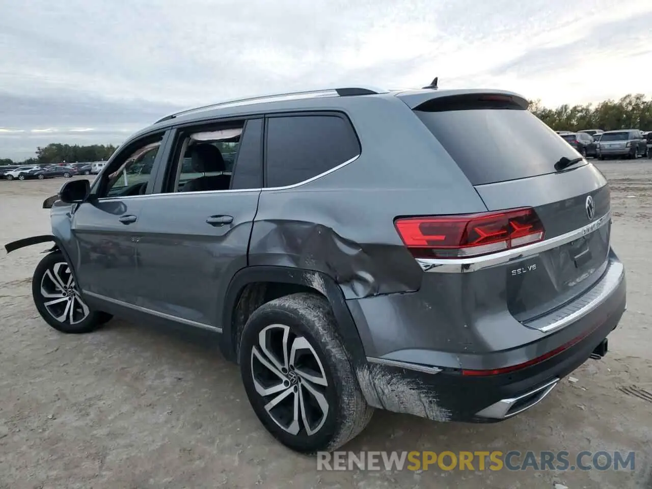 2 Photograph of a damaged car 1V2BR2CA1PC541936 VOLKSWAGEN ATLAS 2023