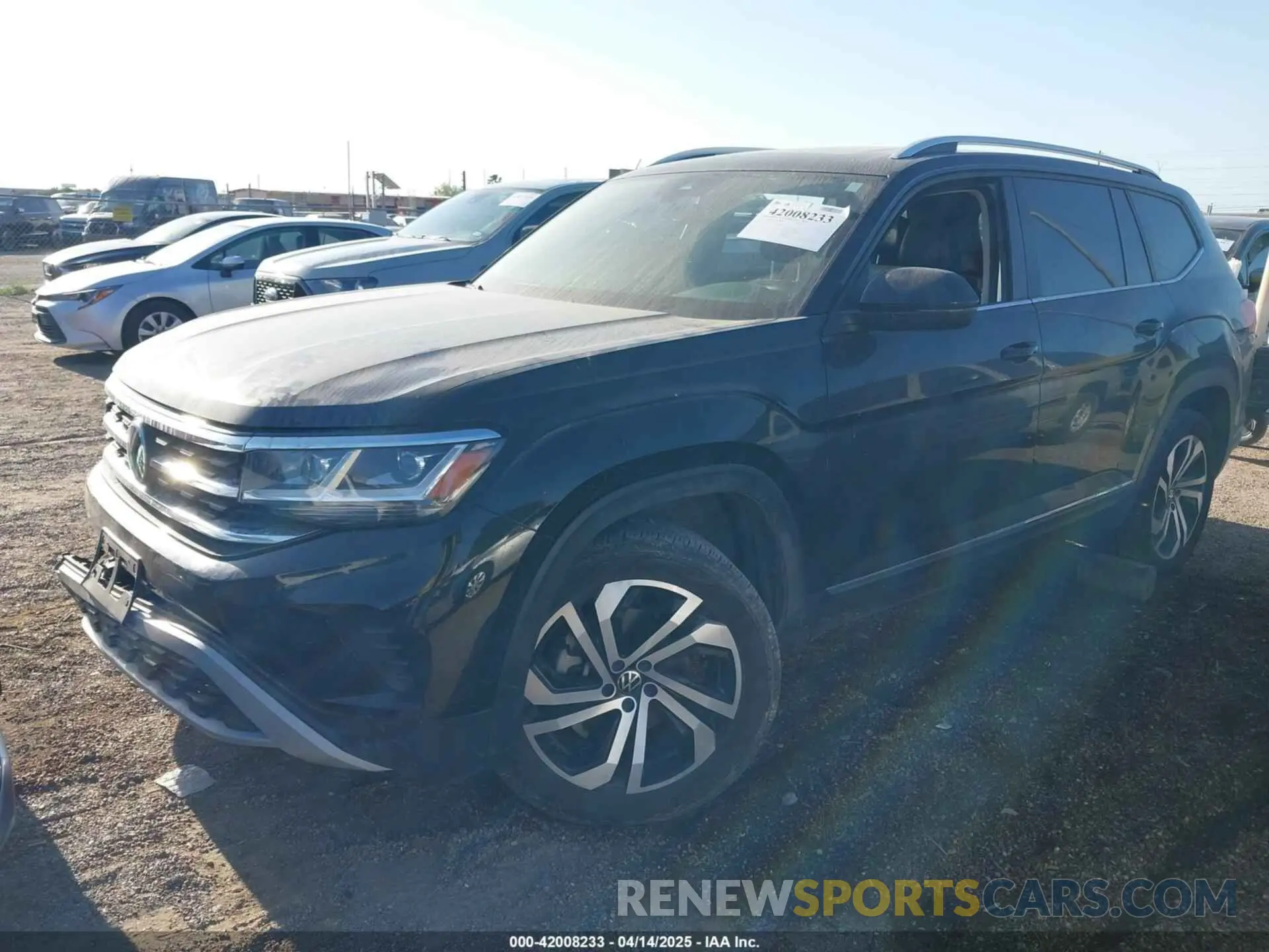 2 Photograph of a damaged car 1V2BR2CA4PC557385 VOLKSWAGEN ATLAS 2023