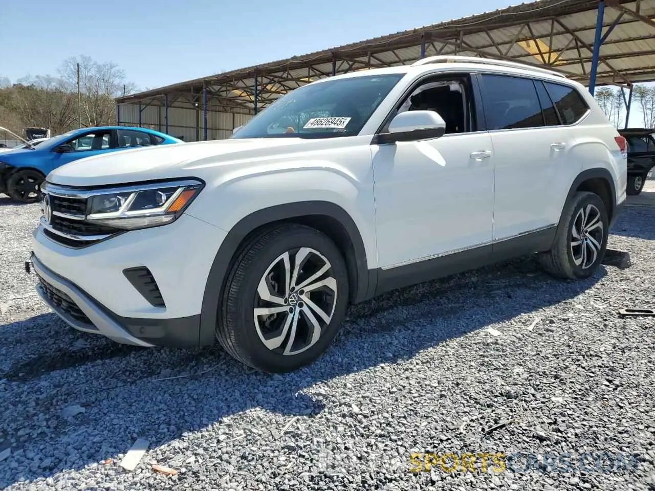 1 Photograph of a damaged car 1V2BR2CA5PC558352 VOLKSWAGEN ATLAS 2023