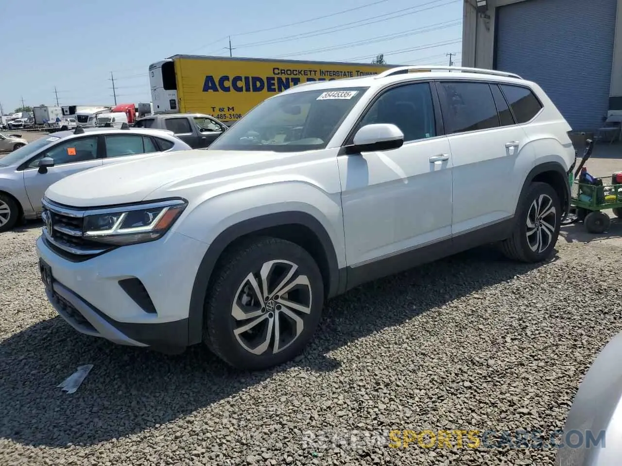 1 Photograph of a damaged car 1V2BR2CA6PC555170 VOLKSWAGEN ATLAS 2023