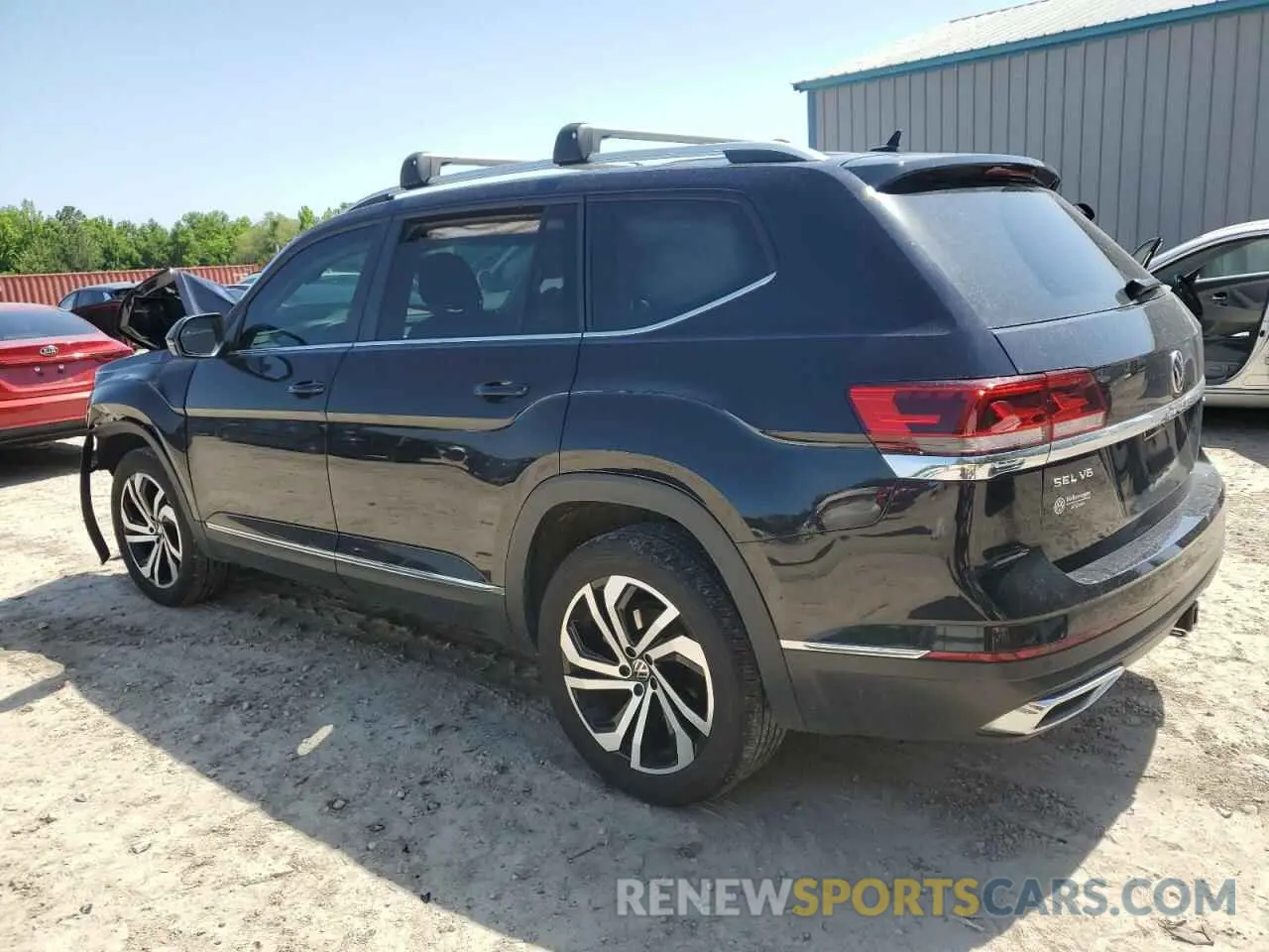 2 Photograph of a damaged car 1V2BR2CA7PC551130 VOLKSWAGEN ATLAS 2023