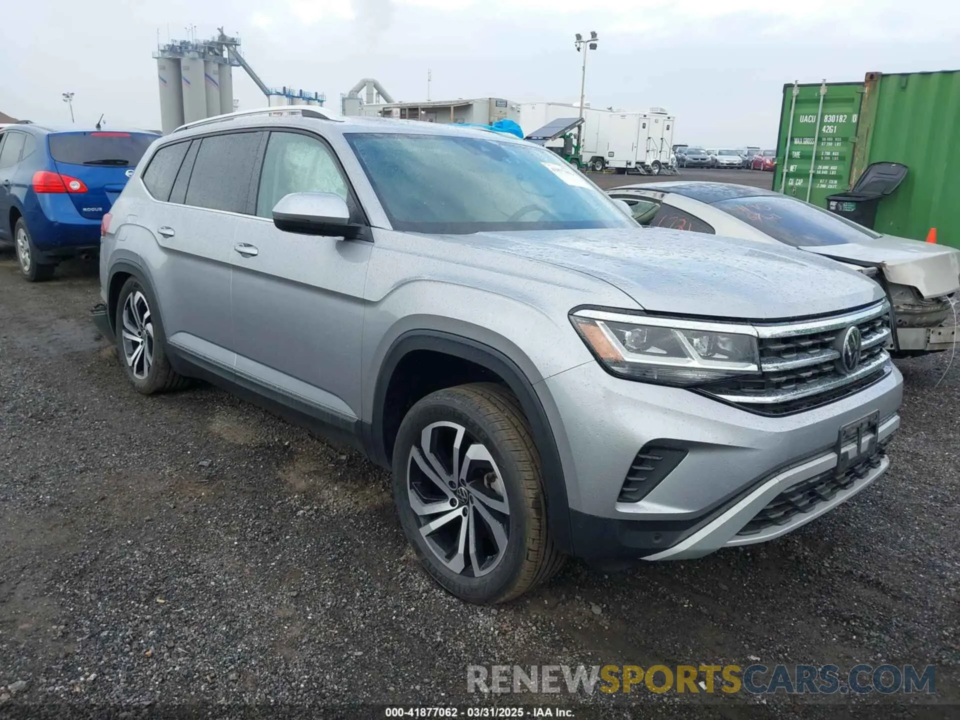 1 Photograph of a damaged car 1V2BR2CA9PC502866 VOLKSWAGEN ATLAS 2023