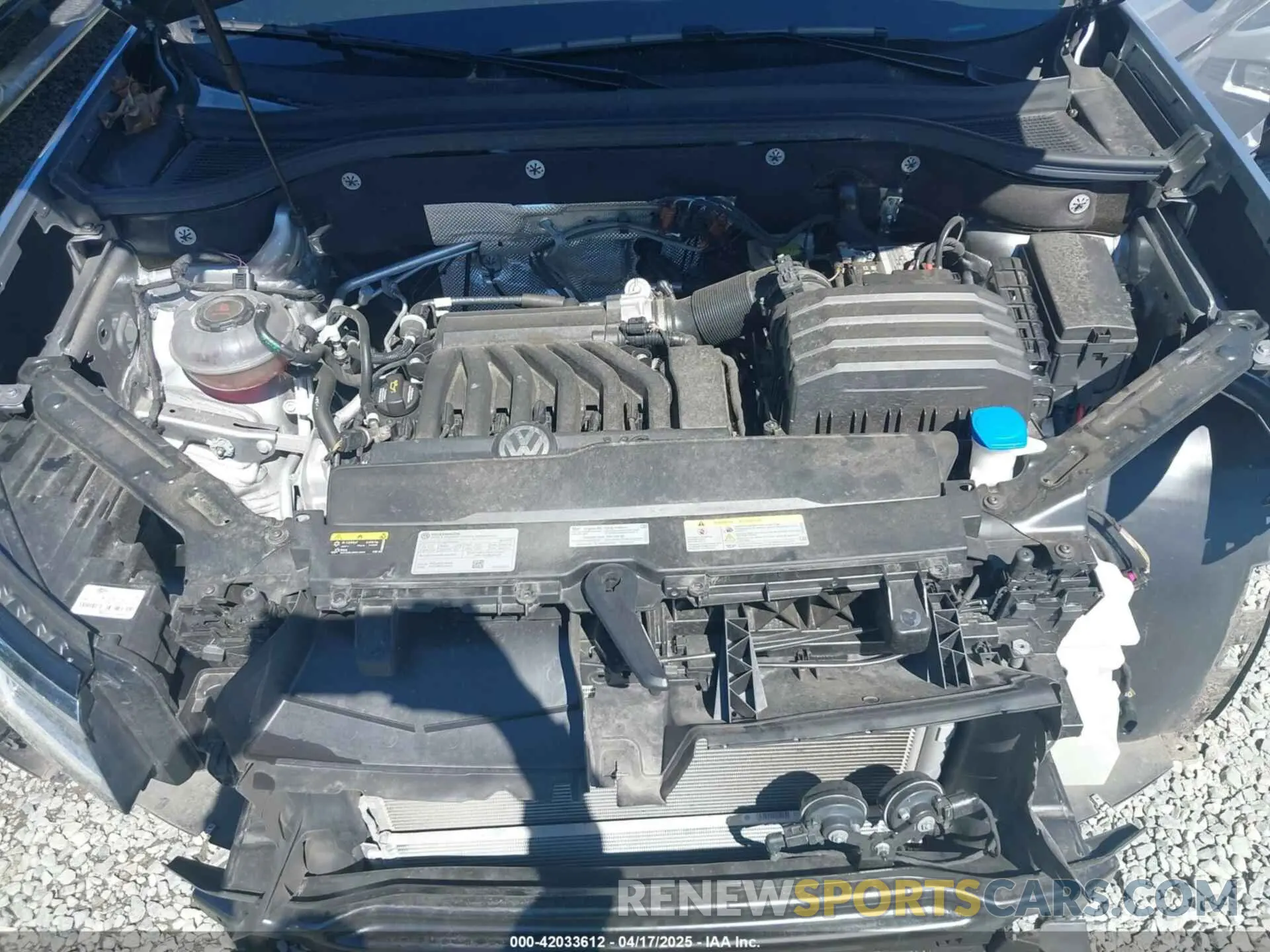 10 Photograph of a damaged car 1V2BR2CA9PC534703 VOLKSWAGEN ATLAS 2023