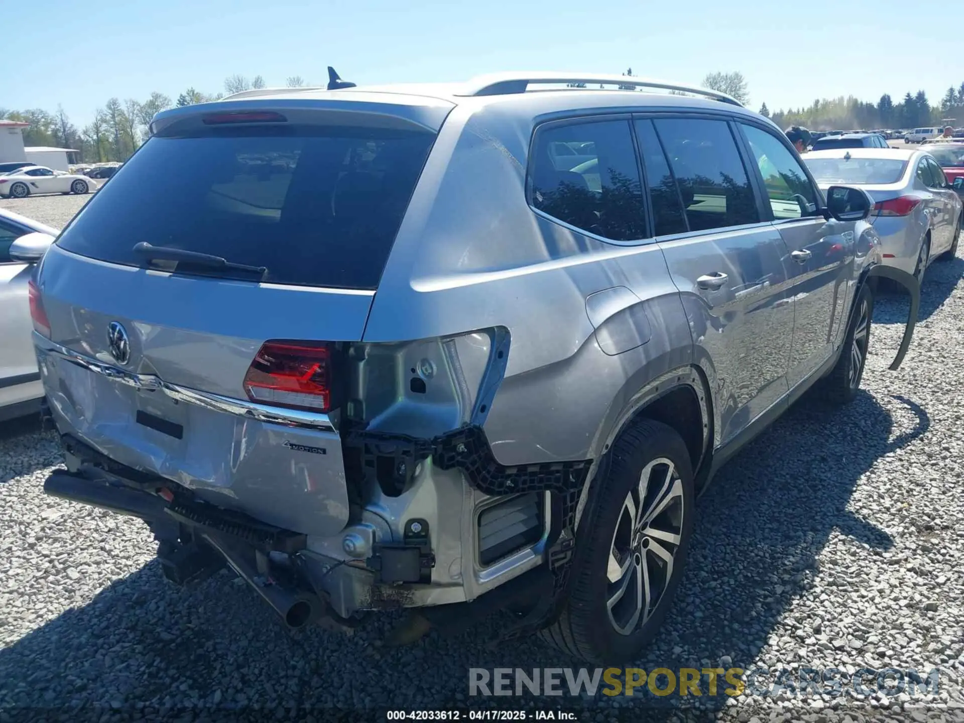 4 Photograph of a damaged car 1V2BR2CA9PC534703 VOLKSWAGEN ATLAS 2023